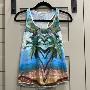 Lucky In Love Beach Tank